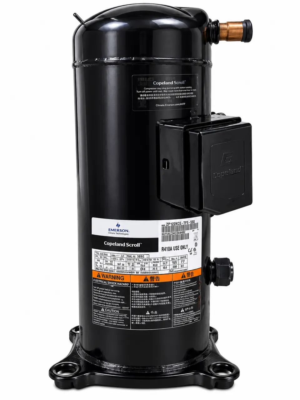 COMPRESSOR COPELAND SCROLL 10 TR NOVO 