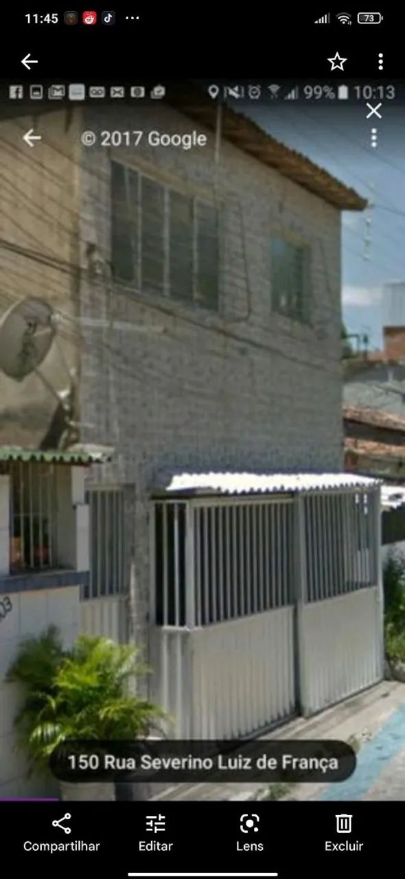 Alugo casa 