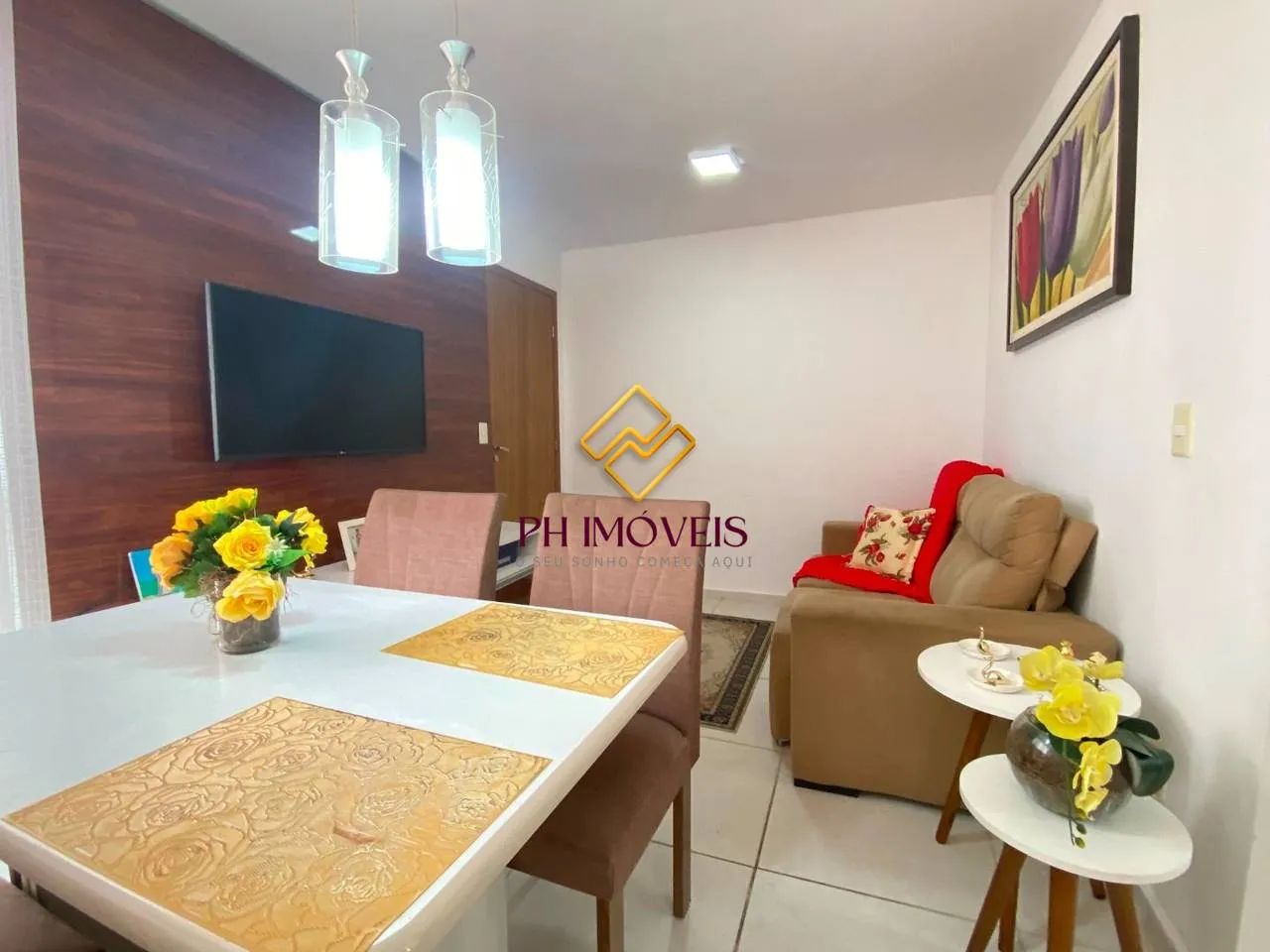 Apartamento com 2 dormitórios no Tabuleiro dos Martins - Porteira Fechada - Foto 2