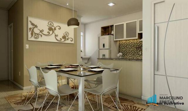 Apartamento para alugar, 70 m² por R$ 1.769,00/mês - Centro - Fortaleza/CE - Foto 6