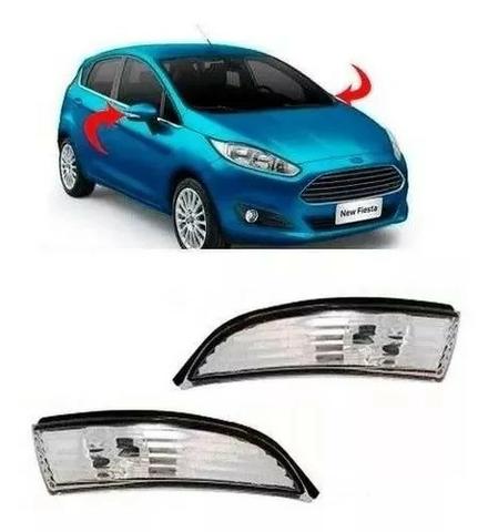 Par Pisca Seta Retrovisor New Fiesta 2011 2012 2013 14 2015