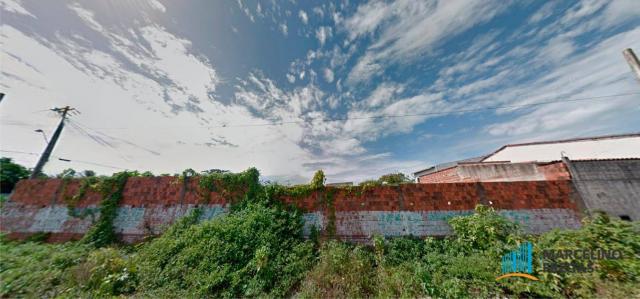 Terreno para alugar, 648 m² por R$ 1.509/mês - Barroso - Fortaleza/CE