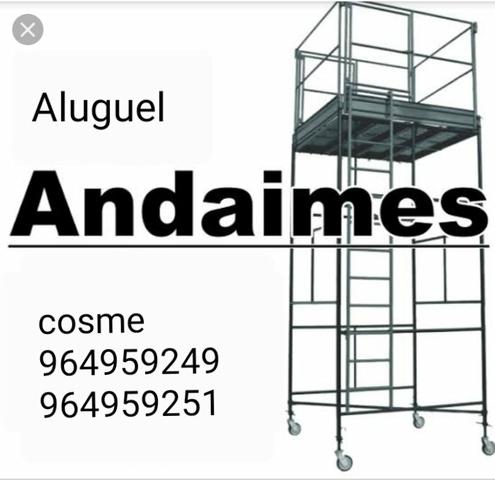 Aluguel de andaimes R$10 o metro - Foto 2