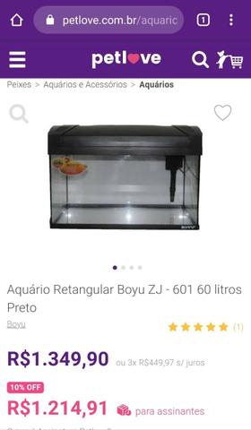 Aquário Boyu ZJ-601 / 60 Litros - Foto 4