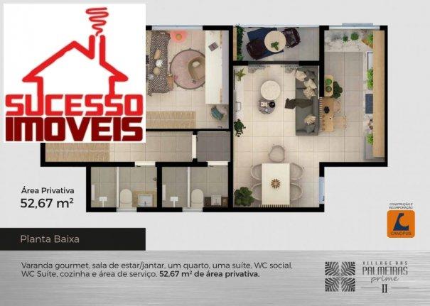 VILLAGE DAS PALMEIRAS PRIME II - Apartamento Alto Padrão em Lançamentos no bairr... - Foto 14
