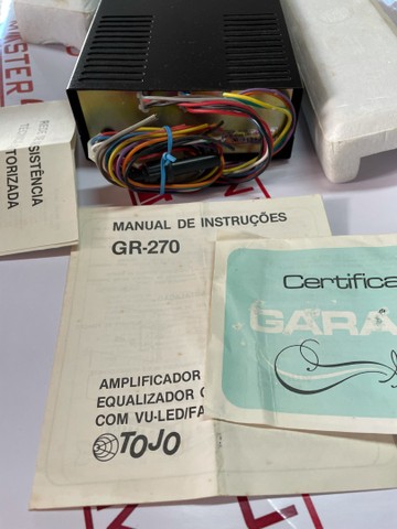 Equalizador tojo gr-270 novo na embalagem garantia instalado  - Foto 3