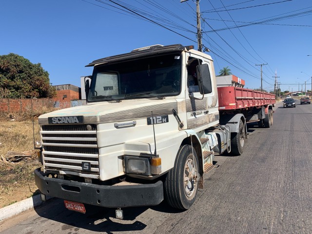SCANIA 112H FAIXA CINZA