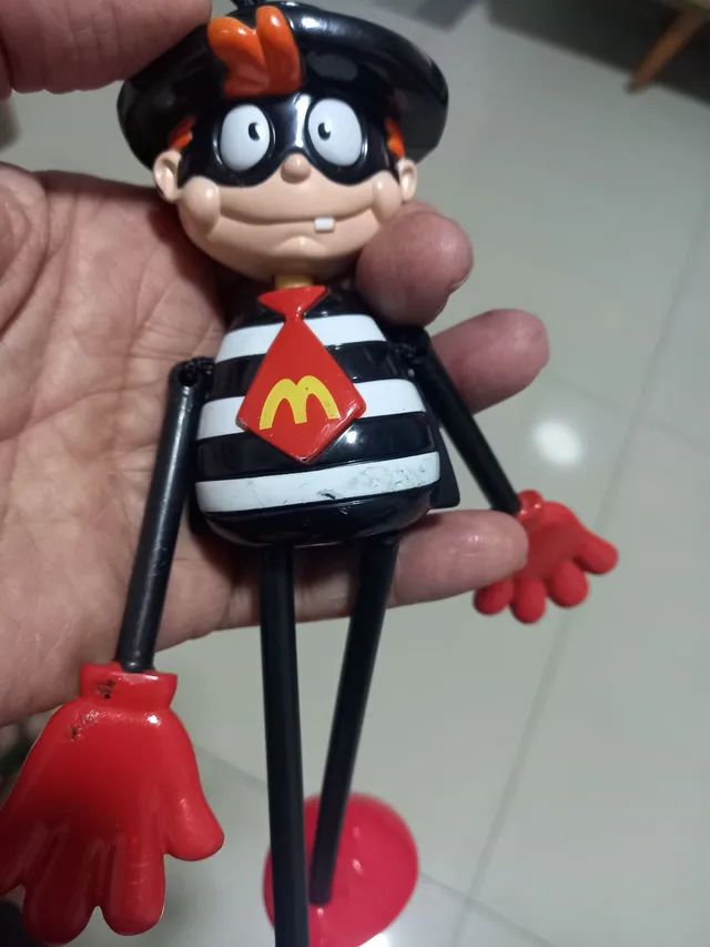 Boneco Papa Burguer Coleção Macdonalds 2005