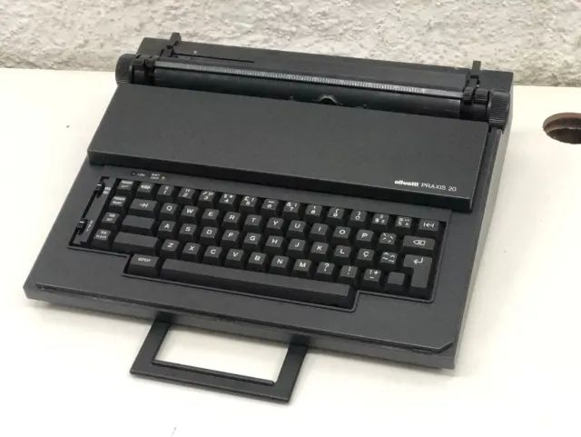 Máquina De Escrever Olivetti Praxis 20 Elétrica 