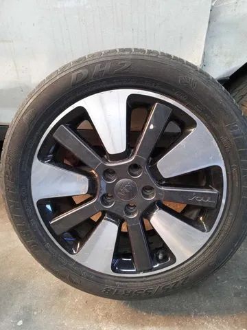 Jogo de rodas c/ pneus aro 18 Kia Soul 2015  - Foto 4