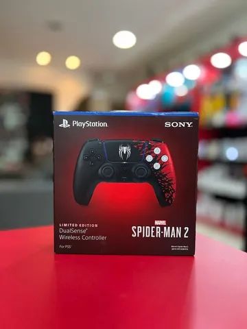 Controle Sony Dualsense para PS5 Wireless - Spider Man 2 Limited