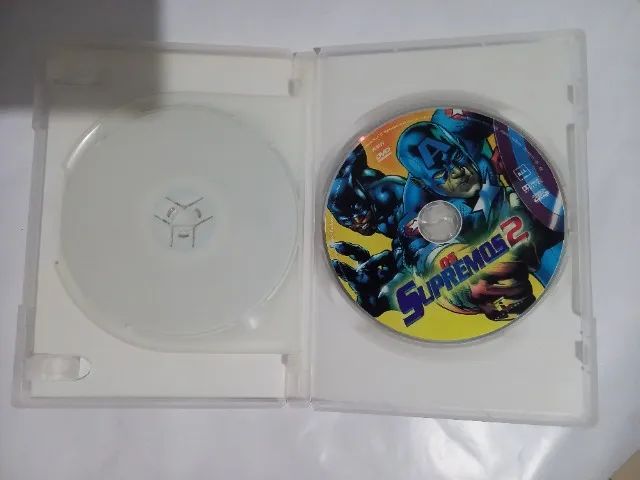 Dvd - Os Supremos Vingadores Duplo - Original
