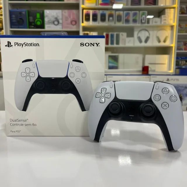 Controle Sem Fio Sony Ps5 Dualsense Cinza Camuflado - Faz a Boa!