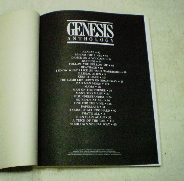 Livro Antologia do Genesis.- Cód. 502 - - Foto 3