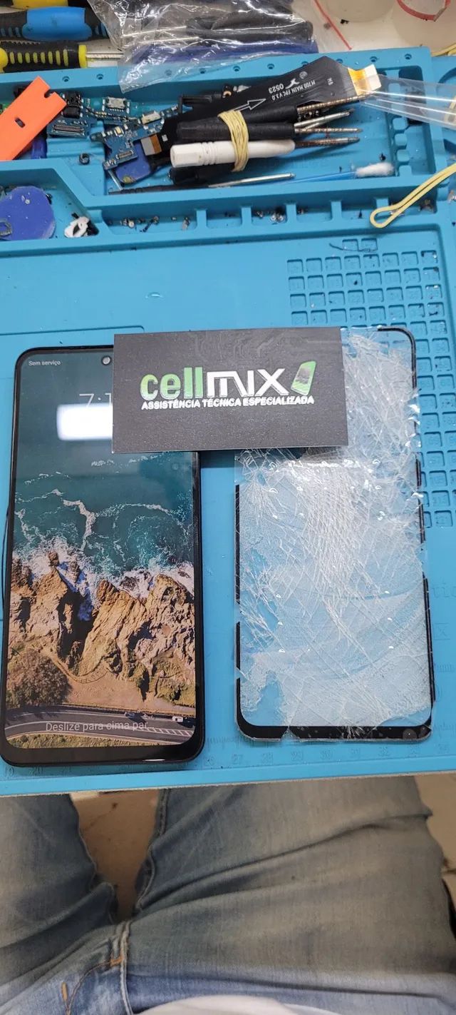 Troca de vidro economize até 60% e mantenha sua tela original Apple, Samsung, Motorola, LG - Foto 4