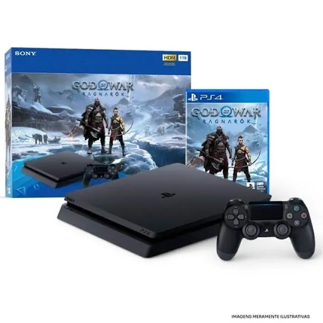 Ps4 pro branco + 4 jogos fisicos / pego slim na troca em Curitiba