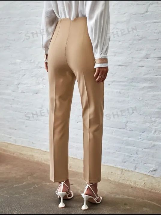 Calça Beje SHEIN Inspiração Zara - Foto 2