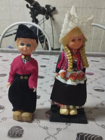Casal de bonecos da Holanda 