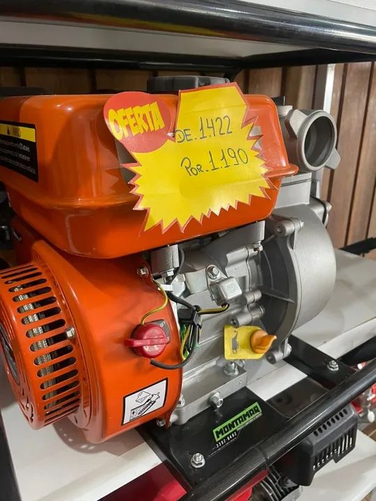 MOTOBOMBA OLEO-MAC 6,5HP - Foto 3