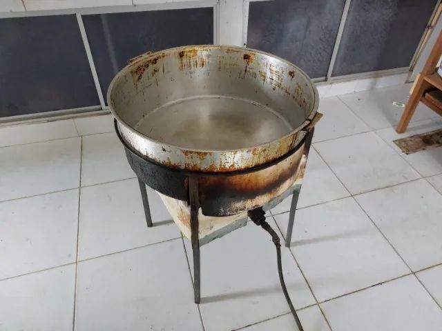 Fogo industrial para fritura com tacho - Foto 2