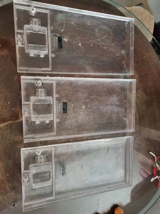 Display acrilico para medição de energia andaluz