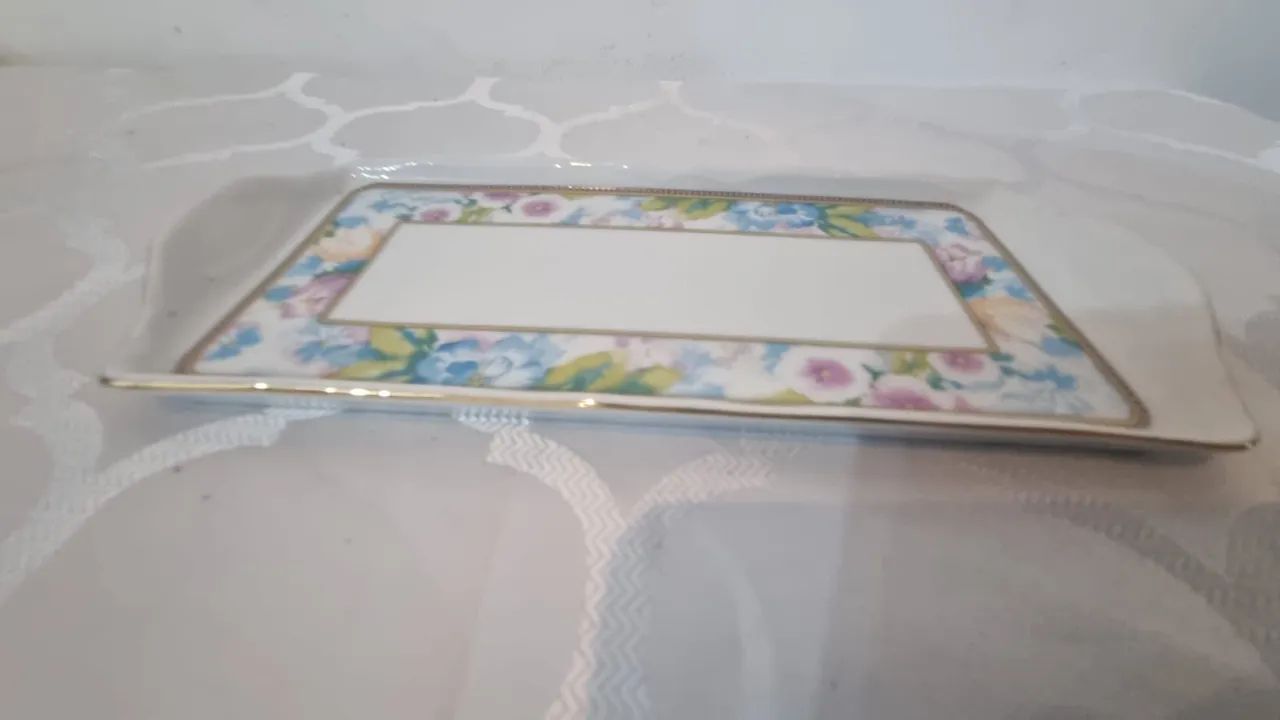 Travessa Porcelana anos 80