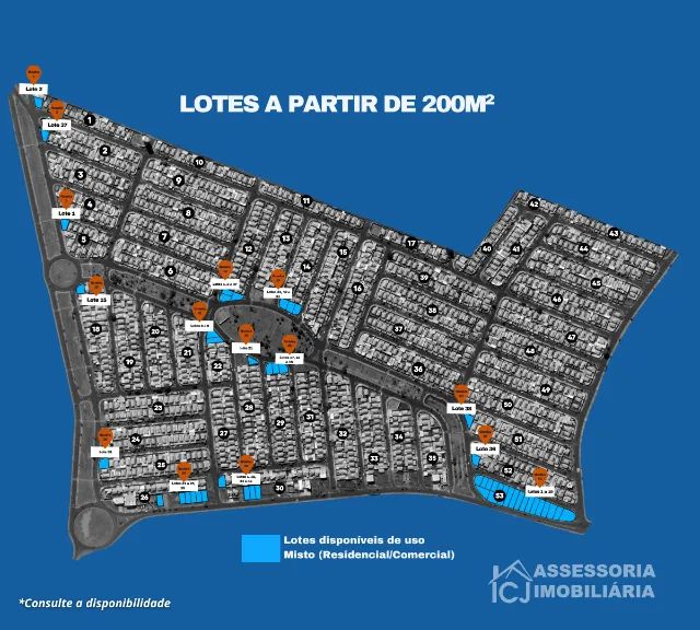 Terrenos Residenciais e Mistos no bairro Residencial Dignidade, em São José do Rio Preto - Foto 2