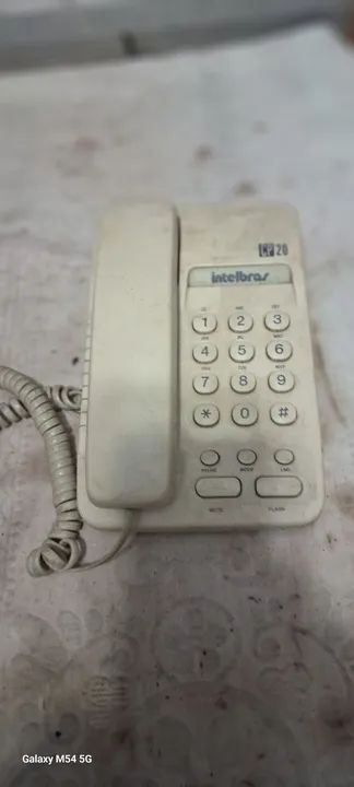 Telefone Fixo Intelbras 14220, nao sei se ezta funcionando