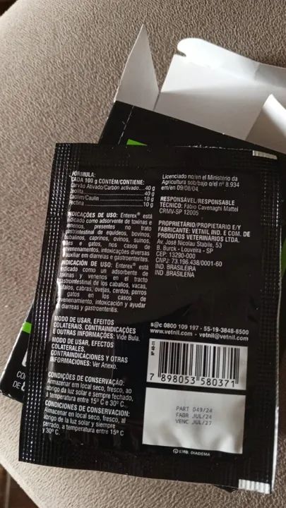 Enterex - Carvão Ativado | Vetnil - Foto 2