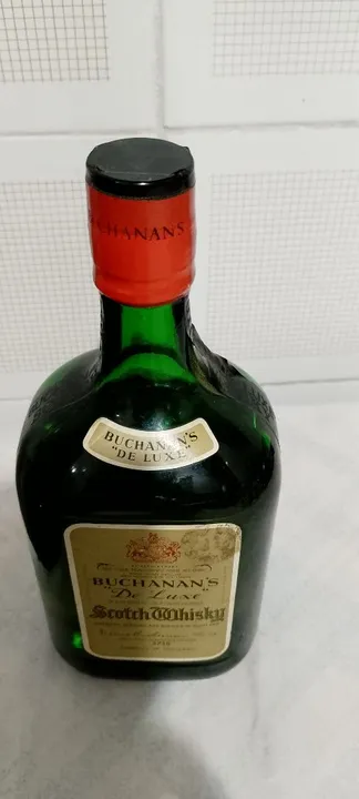 Whisky Buchanan's De Luxe antigo