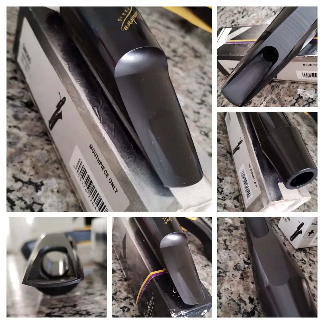 Aceito Flauta Clarineta Boquilhas menor valor+$ - Boquilha Vandoren nova Sax Baixo