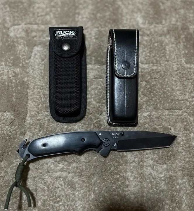 Faca de Camping Buck - Acampamento e Sobrevivência