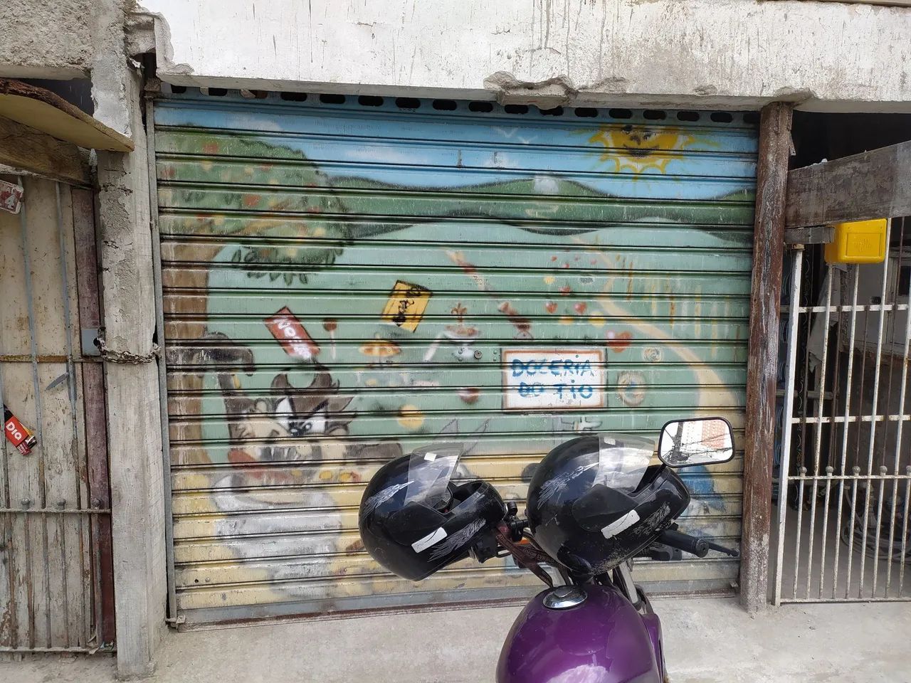 Porta de aço comercial