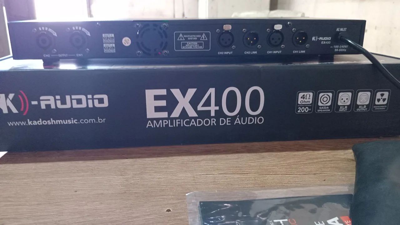 Amplificador k audio ex400  - Foto 2