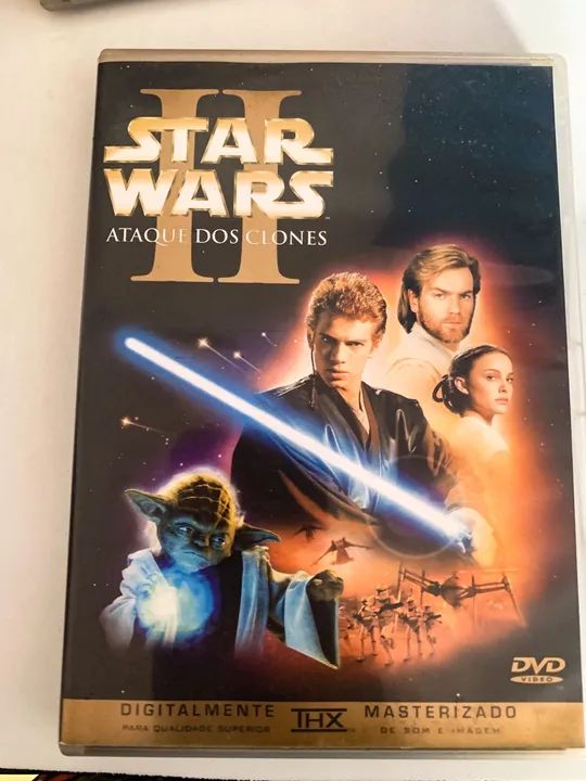 Coleção STAR WARS - DVDs originais - II ao VI - Foto 4