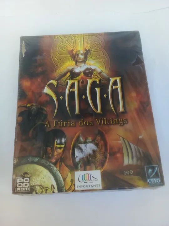 Big box para PC novo e lacrado Saga A Fúria dos Vikings