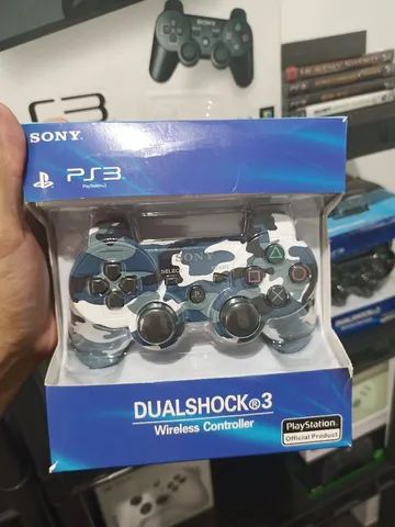 Controle PS3 Dualshock 3 sem fio  - Foto 3