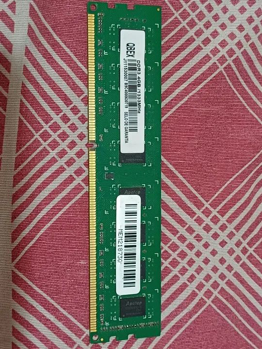 Memória RAM DDR3 4GB 1333MHz QBEX - Foto 2