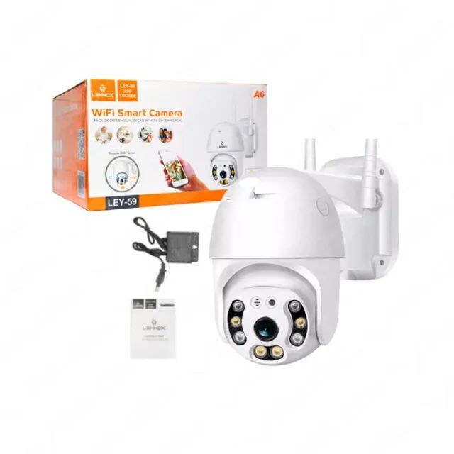 Camera Externa Dome  Wifi 1080p 360 - Foto 6