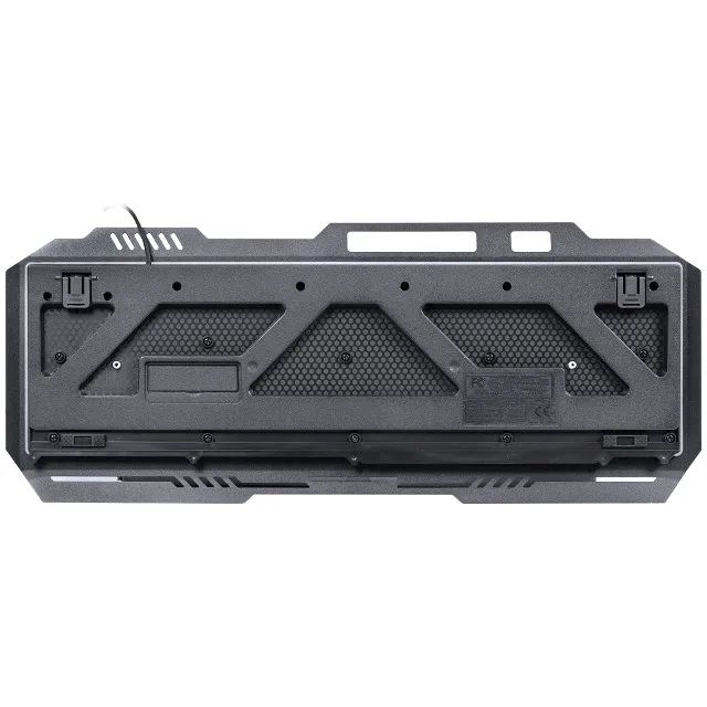 Teclado Gamer Shield Abnt2 Multimidia Led Azul 1.8 Mts-gt600 - Foto 6