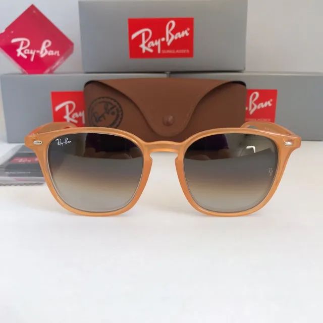 Óculos de Sol ray ban RB4258 Caramello Lentes de cristal - Foto 4