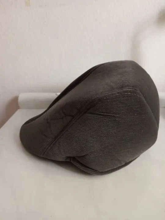 Boina masculina cor cinza chumbo. - Foto 3