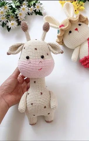Girafinha Amigurumi 