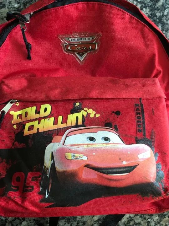 2 Mochilas Iguais McQueen