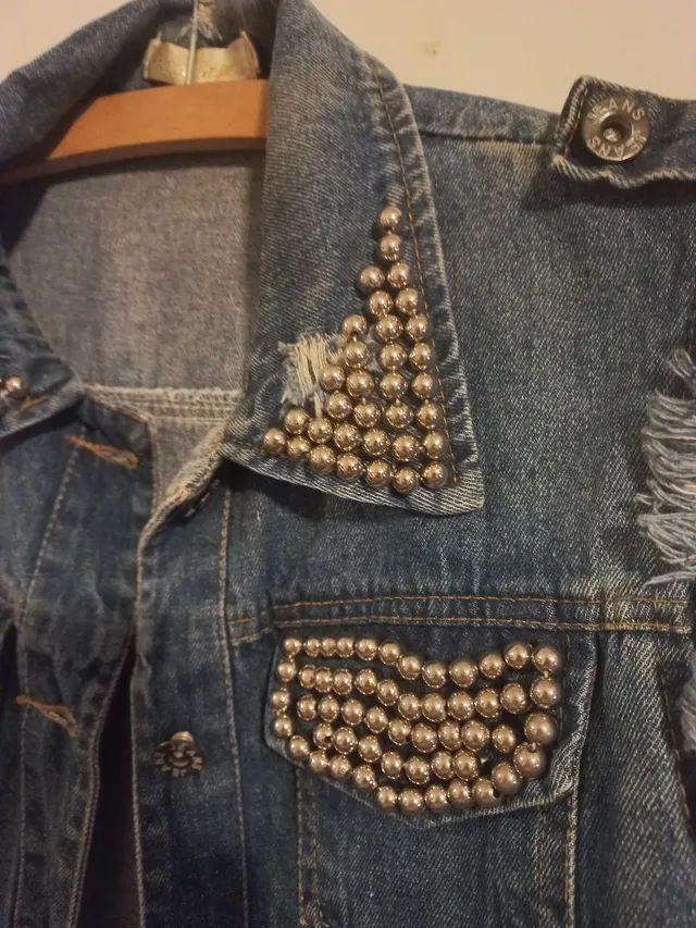 Colete jeans M - Foto 2