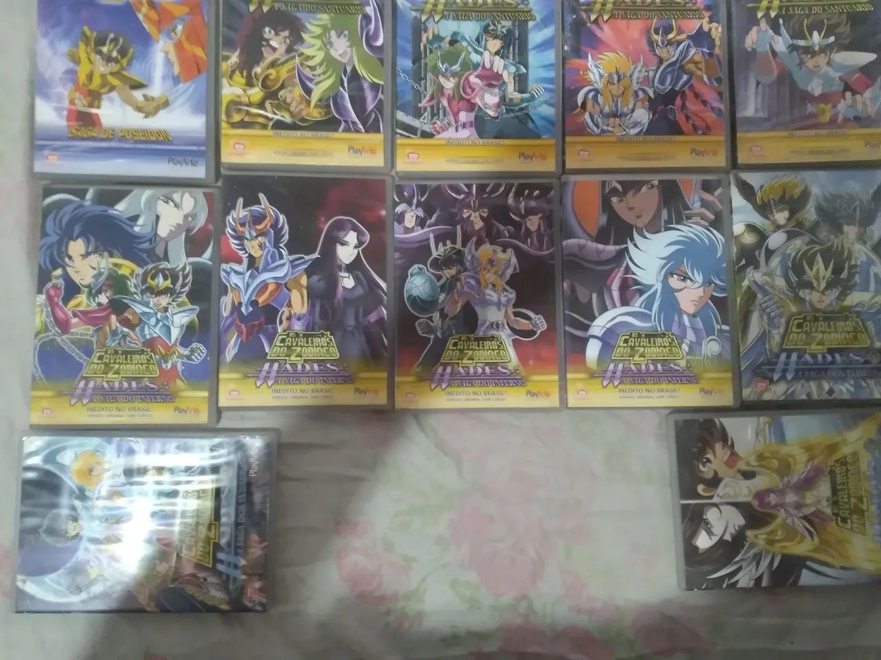 Dvd os cavaleiros do zodíaco  - Foto 3