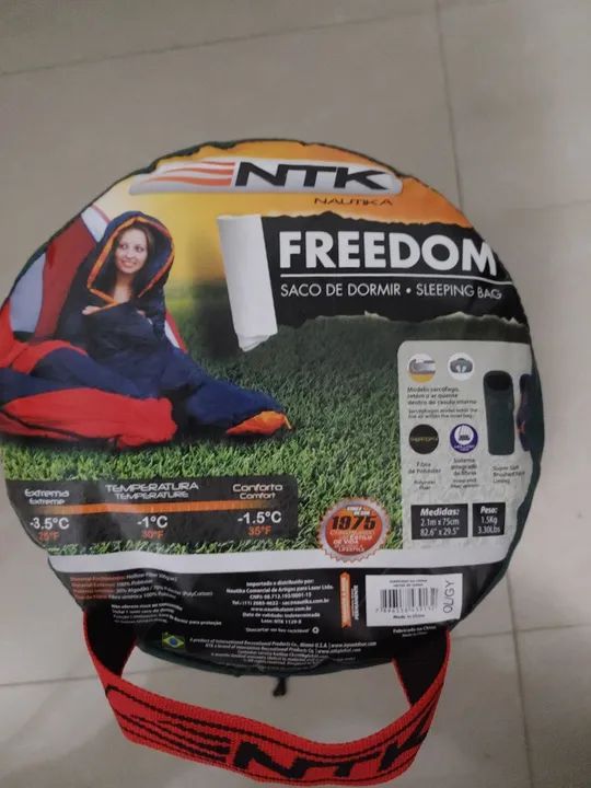 Saco de Dormir NTK Freedom - Novo