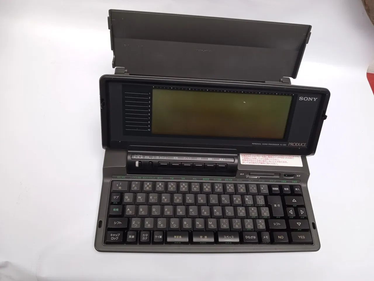 Máquina antiga de escrever texto PJ 300 - Foto 5