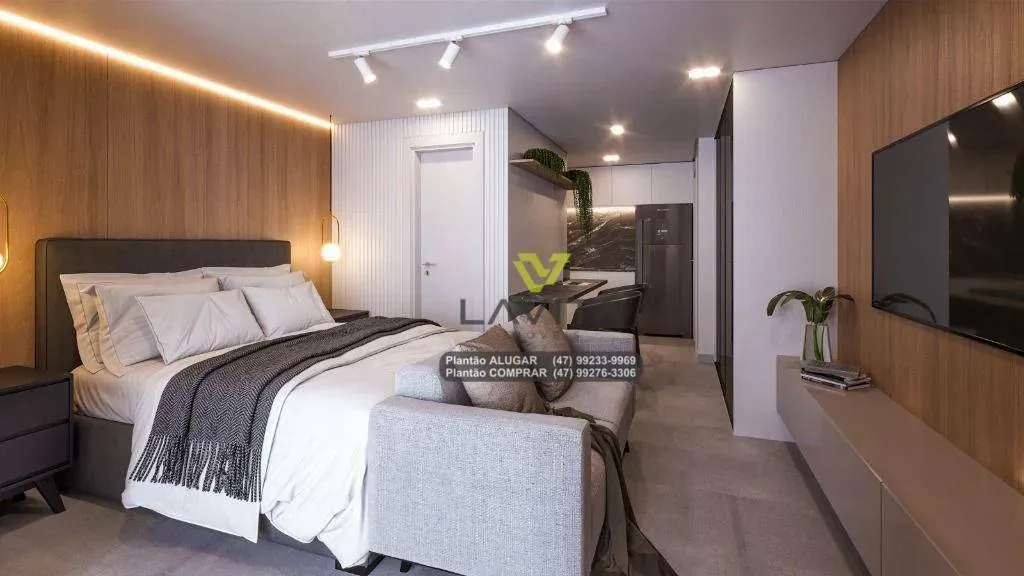 Loft Studio, MOBILIADO, com 1 dormitório à venda, 24 m² por R$ 277.500,00 - Itoupava Seca