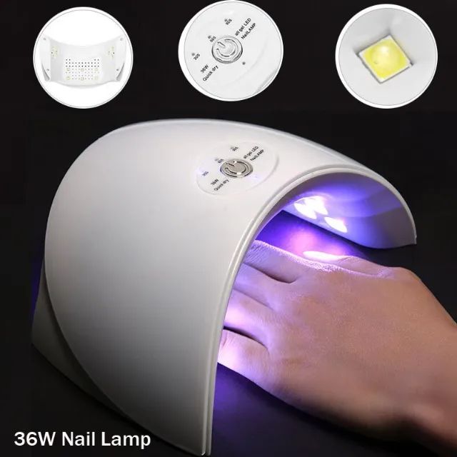 Cabine De Led P/unha Ref Ds7472 36w